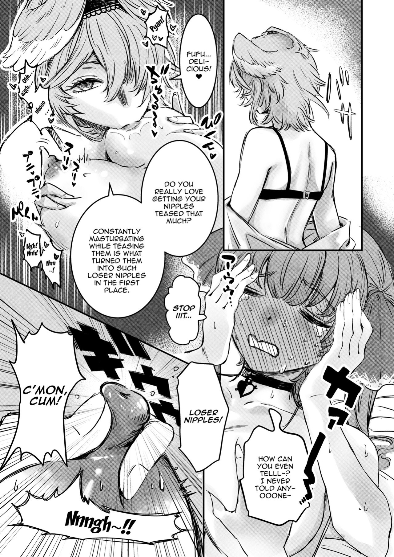 [Harapecora (Jules)] Watashi ga Takarabako o Akete ii no ka ne? (Houshou Marine, Takane Lui) [Doujins.com]