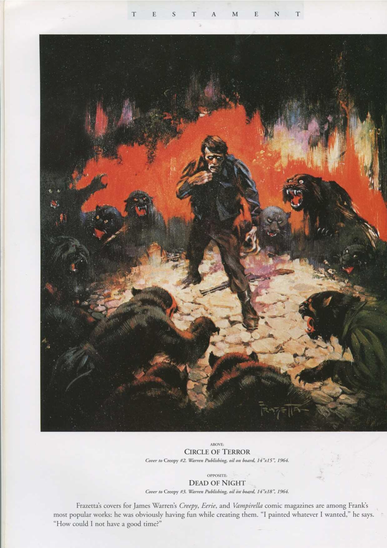 Testament: A Celebration of the Life and Art of Frank Frazetta