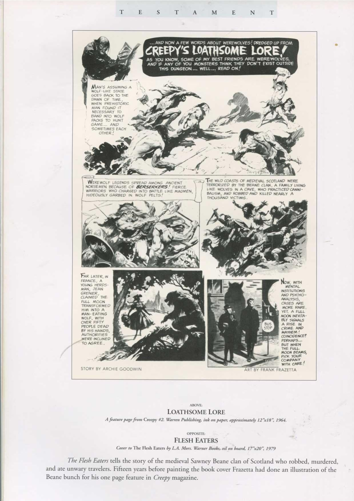 Testament: A Celebration of the Life and Art of Frank Frazetta