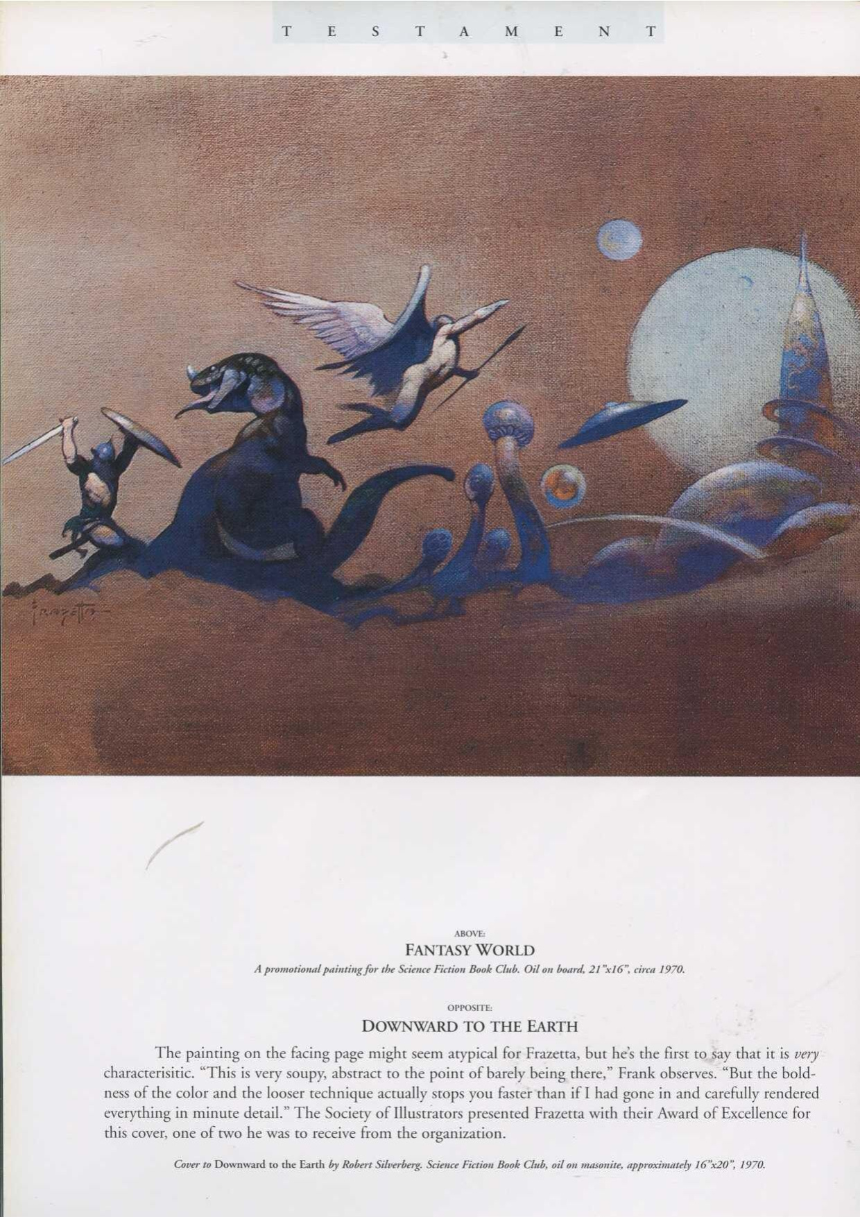 Testament: A Celebration of the Life and Art of Frank Frazetta