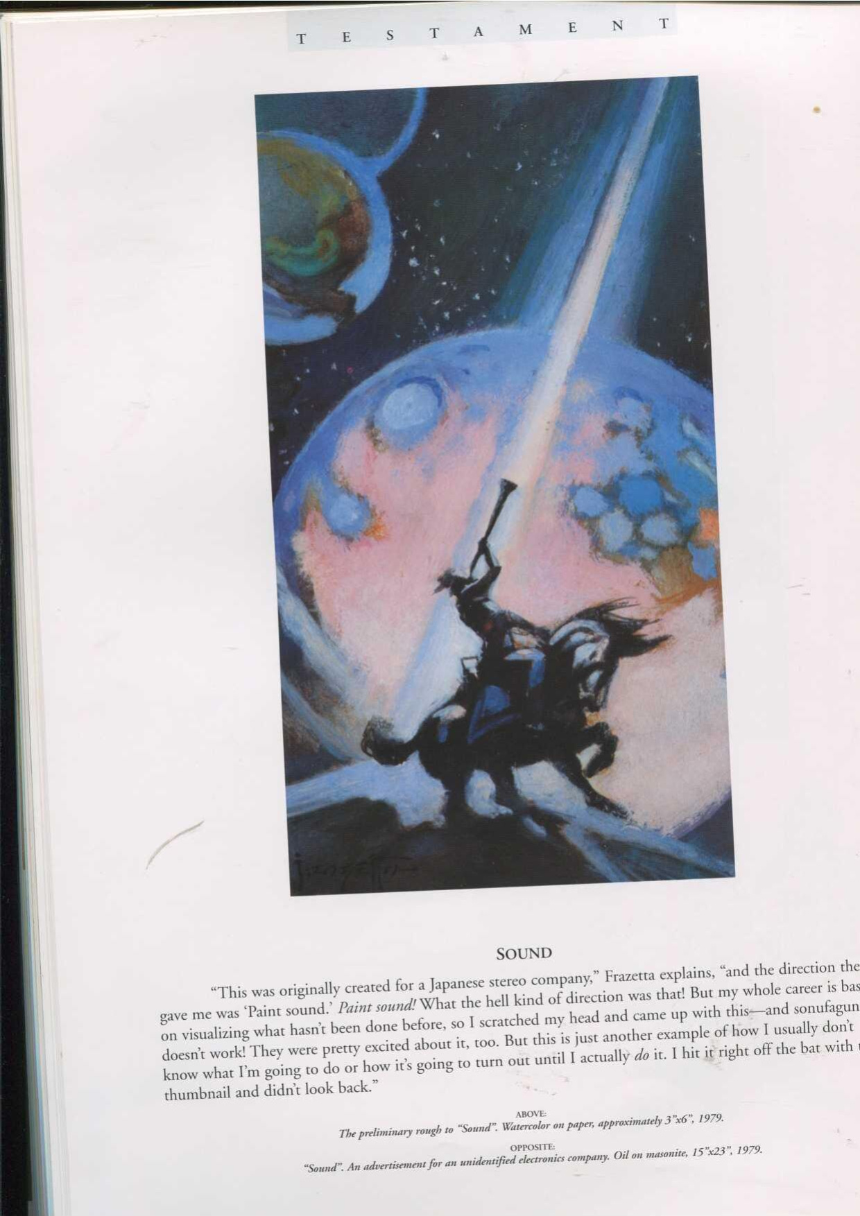Testament: A Celebration of the Life and Art of Frank Frazetta