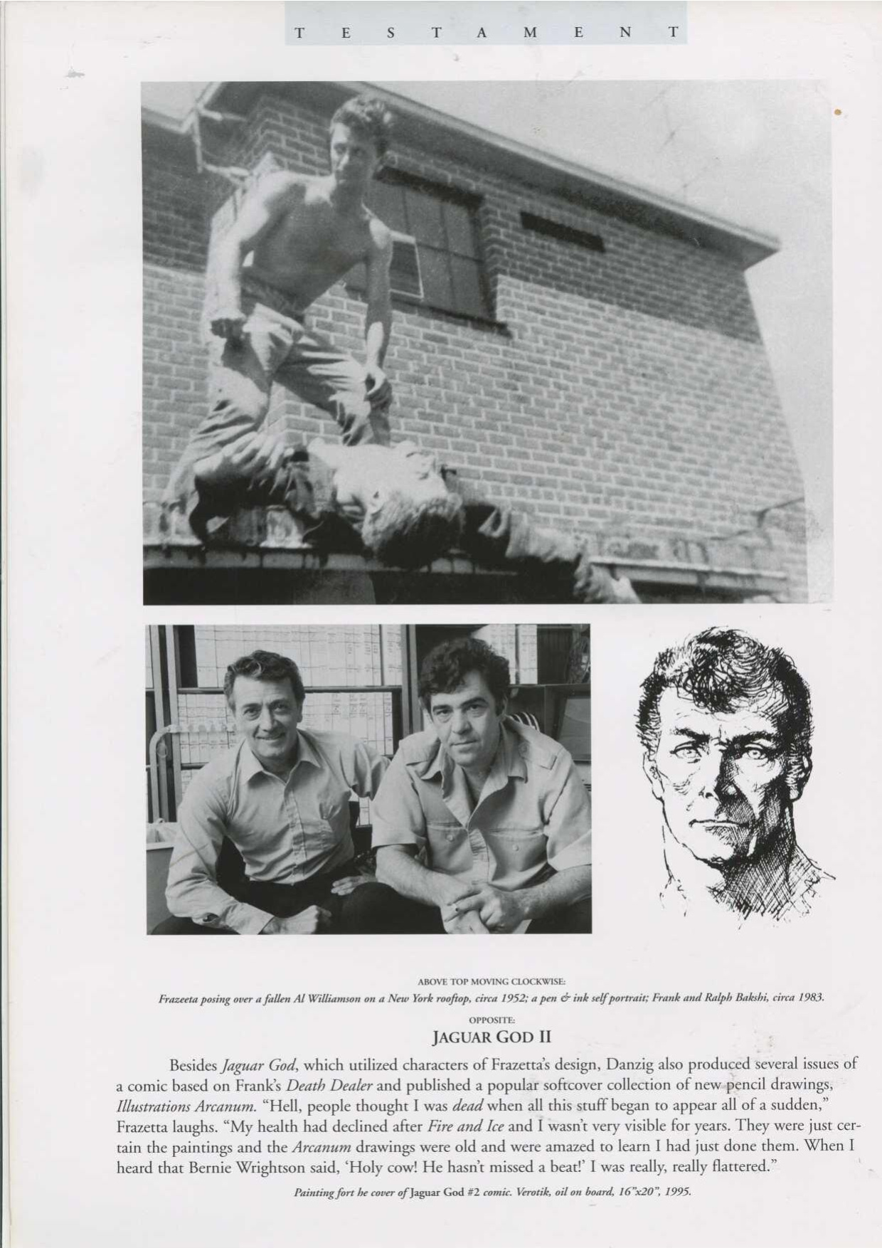 Testament: A Celebration of the Life and Art of Frank Frazetta