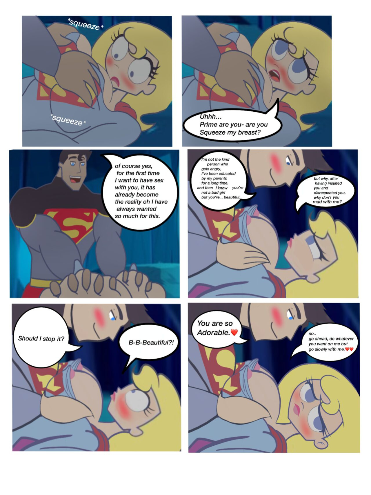 (Djpaint96) Dc Super Best Friends Forever - The Girl’s Punishment (Dc Superhero Girl)