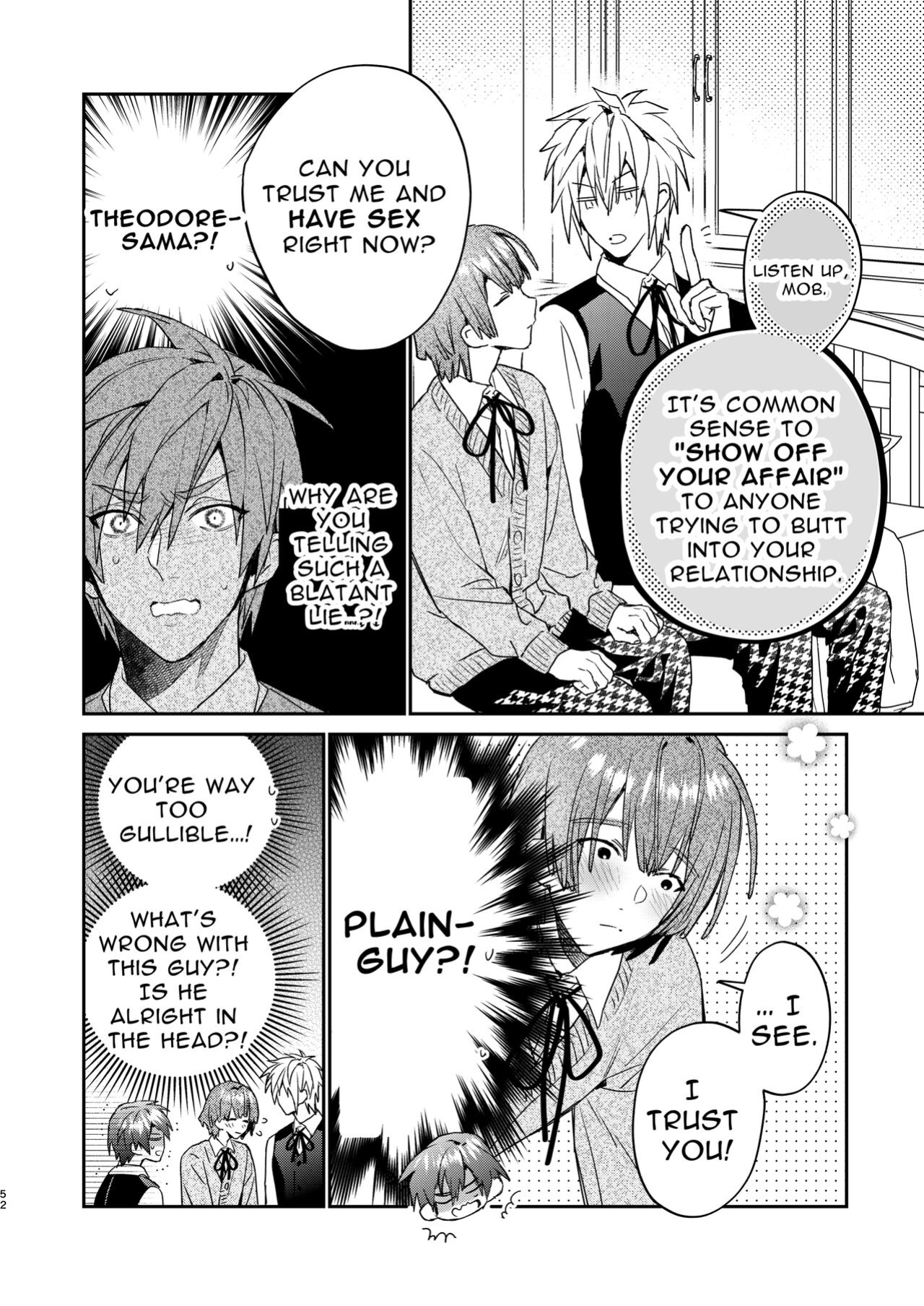 [niwaniwa (Oova Akiru)] Tensei Mob wa BL-gee no Sekai de Hamerare Kouryakusaremashita!? 2 | Sex with the Love Interest! But I'm an NPC! 2 [Bean Works]