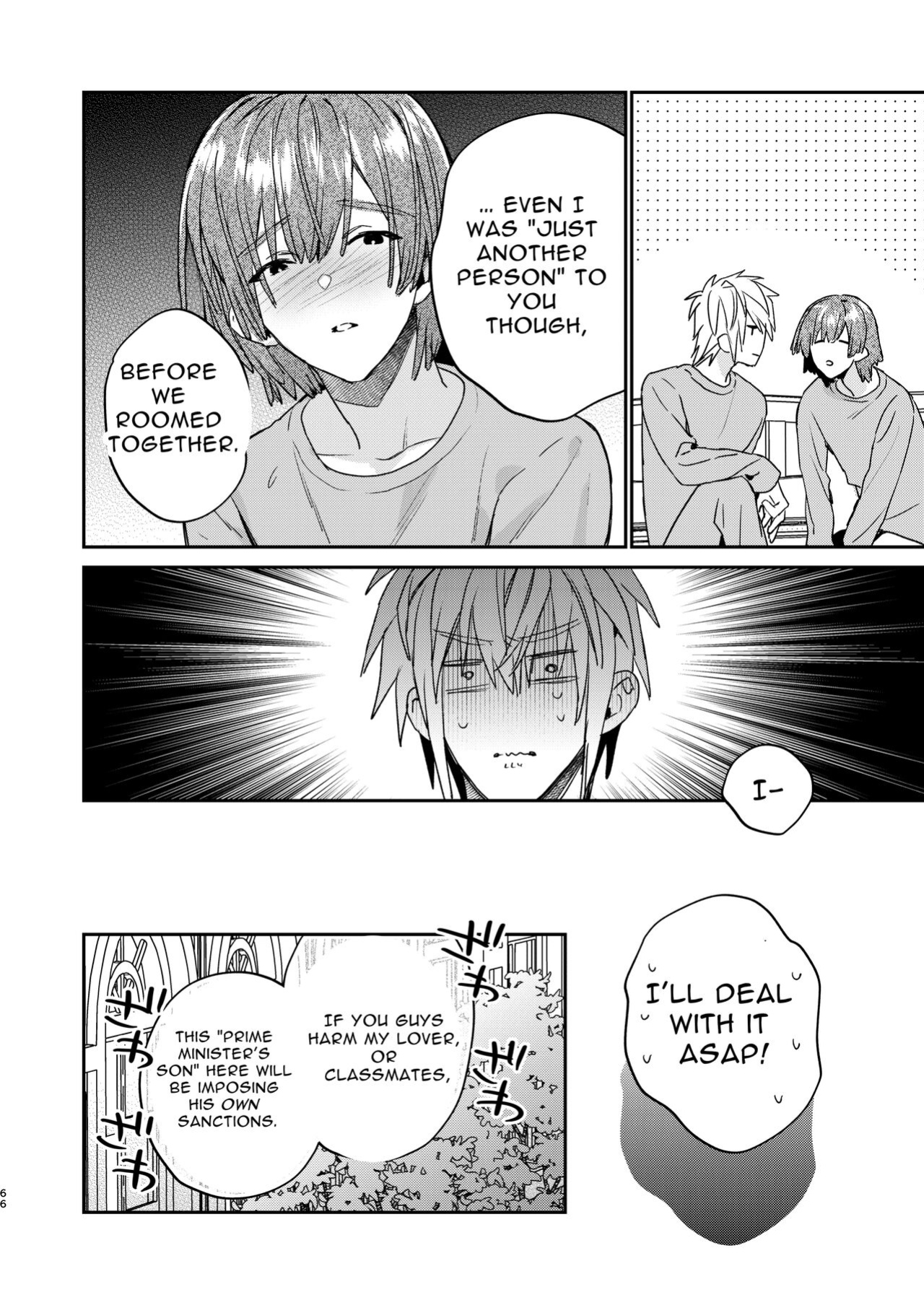 [niwaniwa (Oova Akiru)] Tensei Mob wa BL-gee no Sekai de Hamerare Kouryakusaremashita!? 2 | Sex with the Love Interest! But I'm an NPC! 2 [Bean Works]