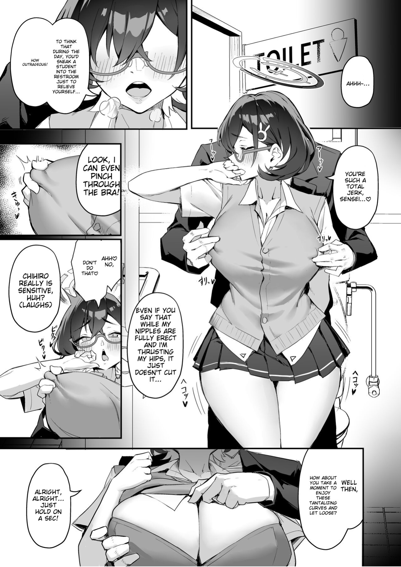 [Hoyhoy Colo] FUCK THE HACKER. (Blue Archive)