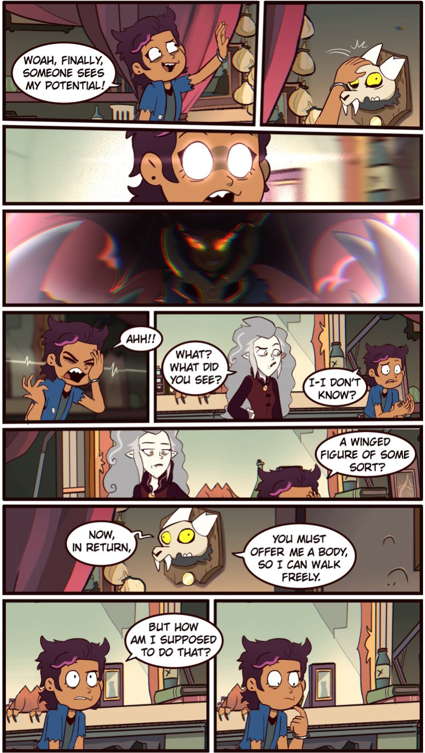 (MoringMark) Luzifer (Evil Luz AU) [The Owl House]