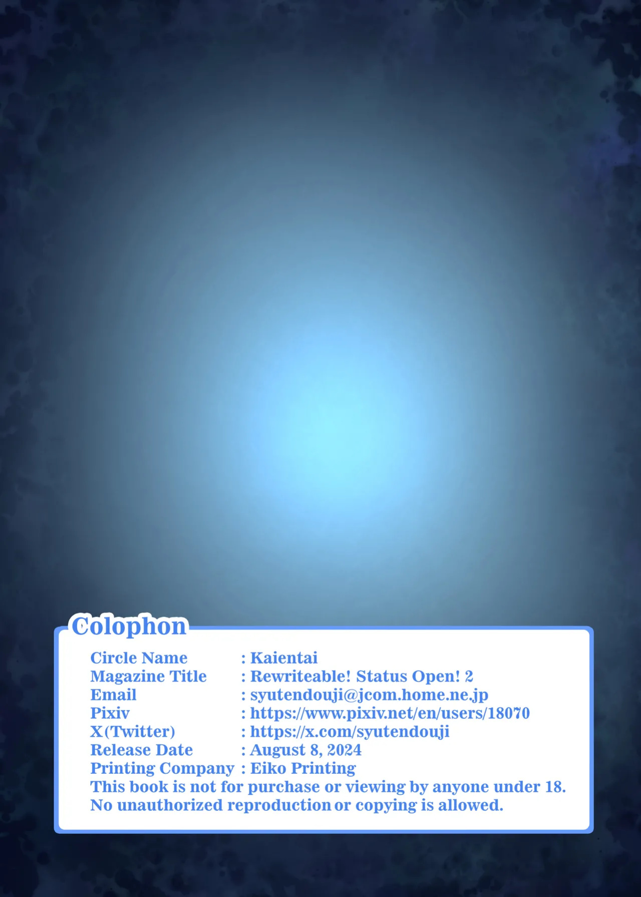 [Kaientai (Shuten Douji)] Kakikae Kanou! Status Open! 2 | Rewriteable! Status Open! 2