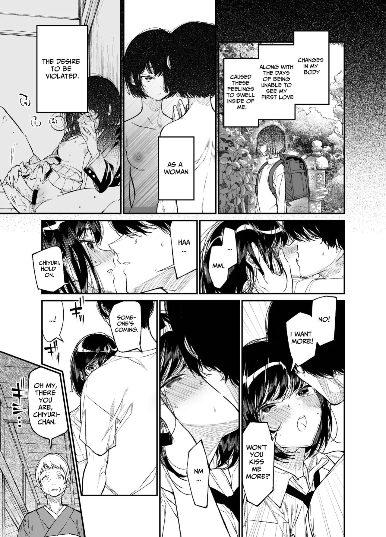 [Hayaku JK ni Naritai (Asakawa)] Natsu, Shoujo wa Tonde, Hi ni Iru. | Summer, As A Woman, Into The Flame. [KUMASAN]