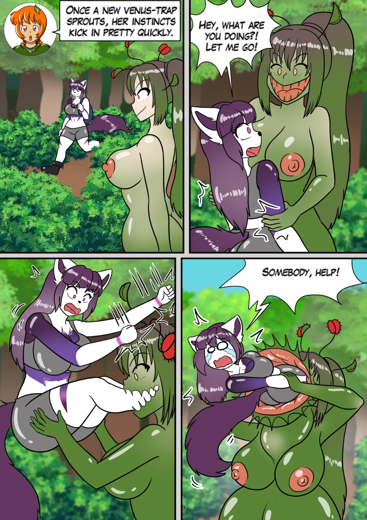 [LadyDrasami] Willow's Guide to Carnivorous Plantgirls Vol. 2: Venus-Traps