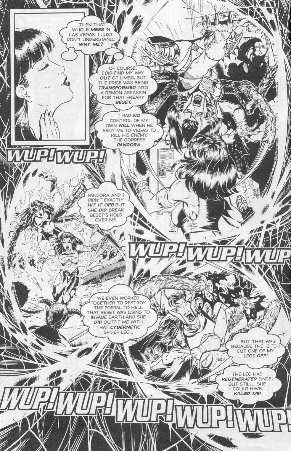 [Mike Wolfer] Pandora / Widow #1: Arachnephobia