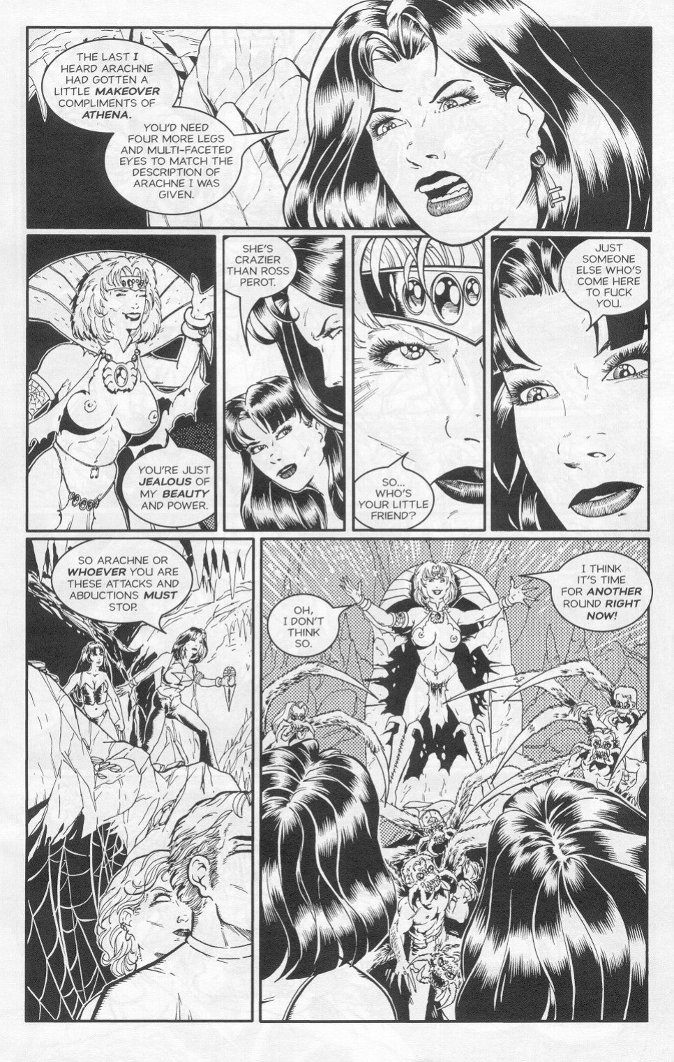 [Mike Wolfer] Pandora / Widow #1: Arachnephobia