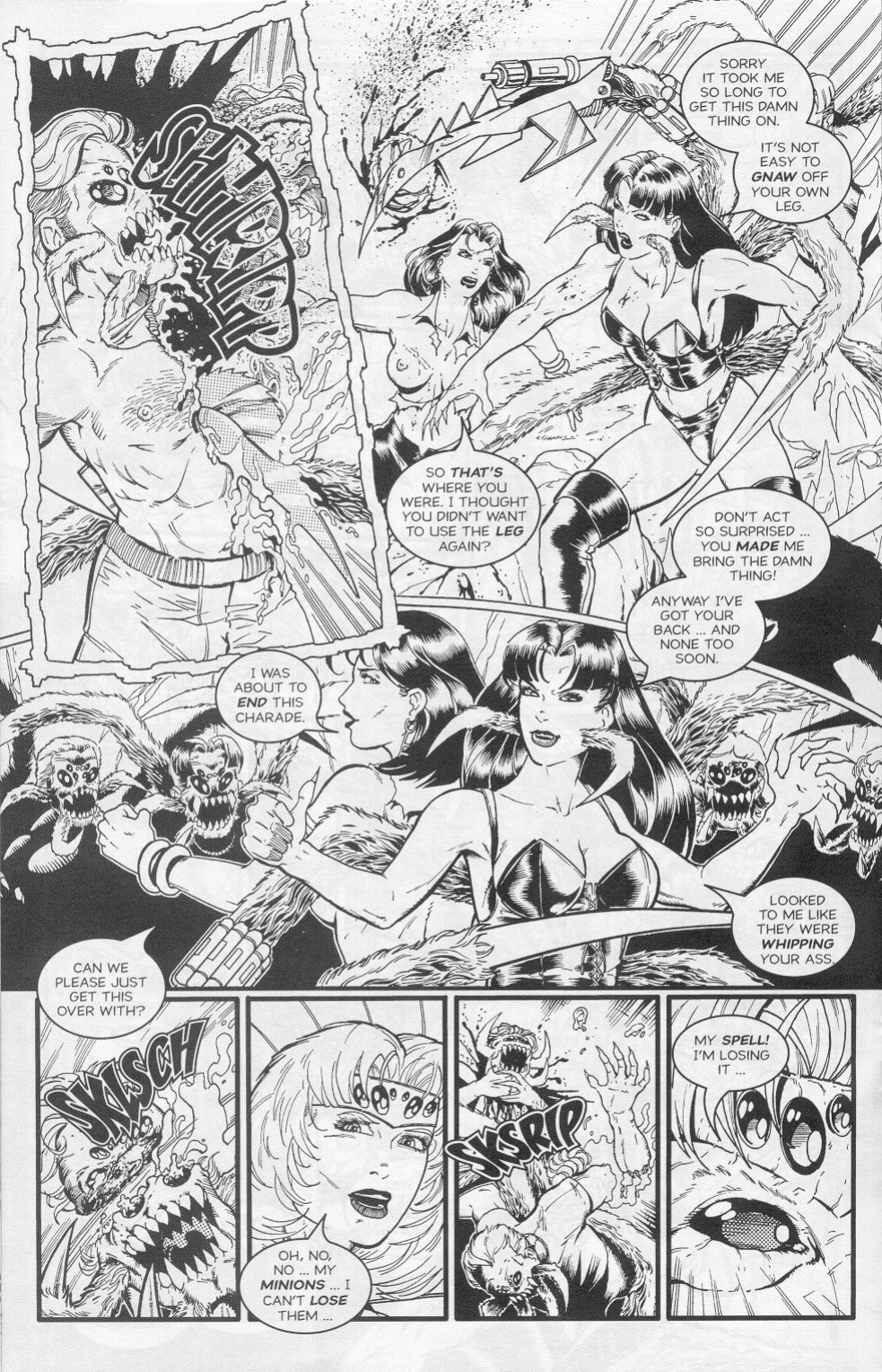 [Mike Wolfer] Pandora / Widow #1: Arachnephobia