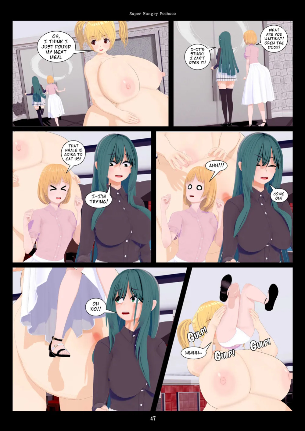 Super Hungry Pochaco