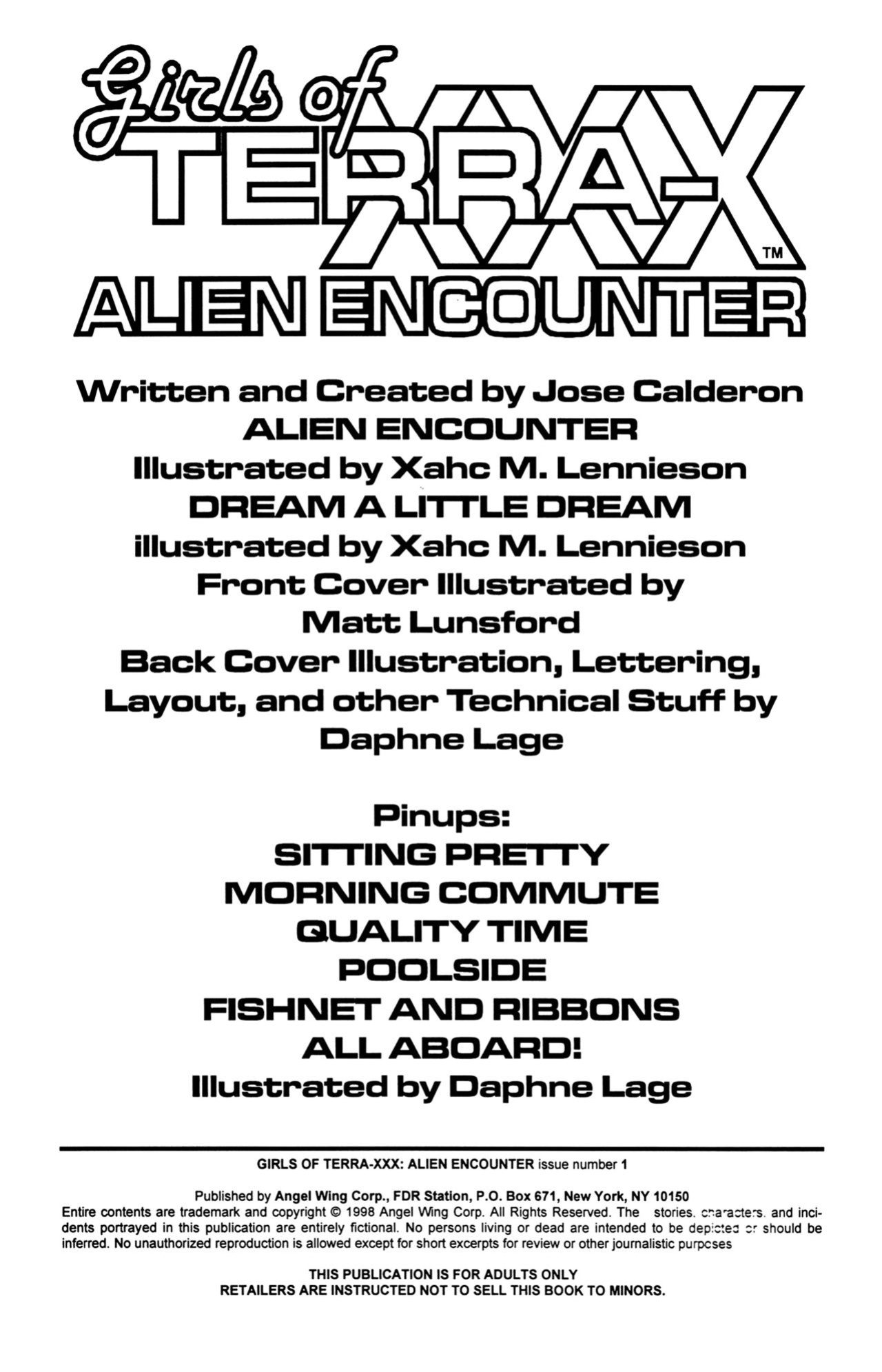 Girls of Terra XXX, Alien Encounter 01