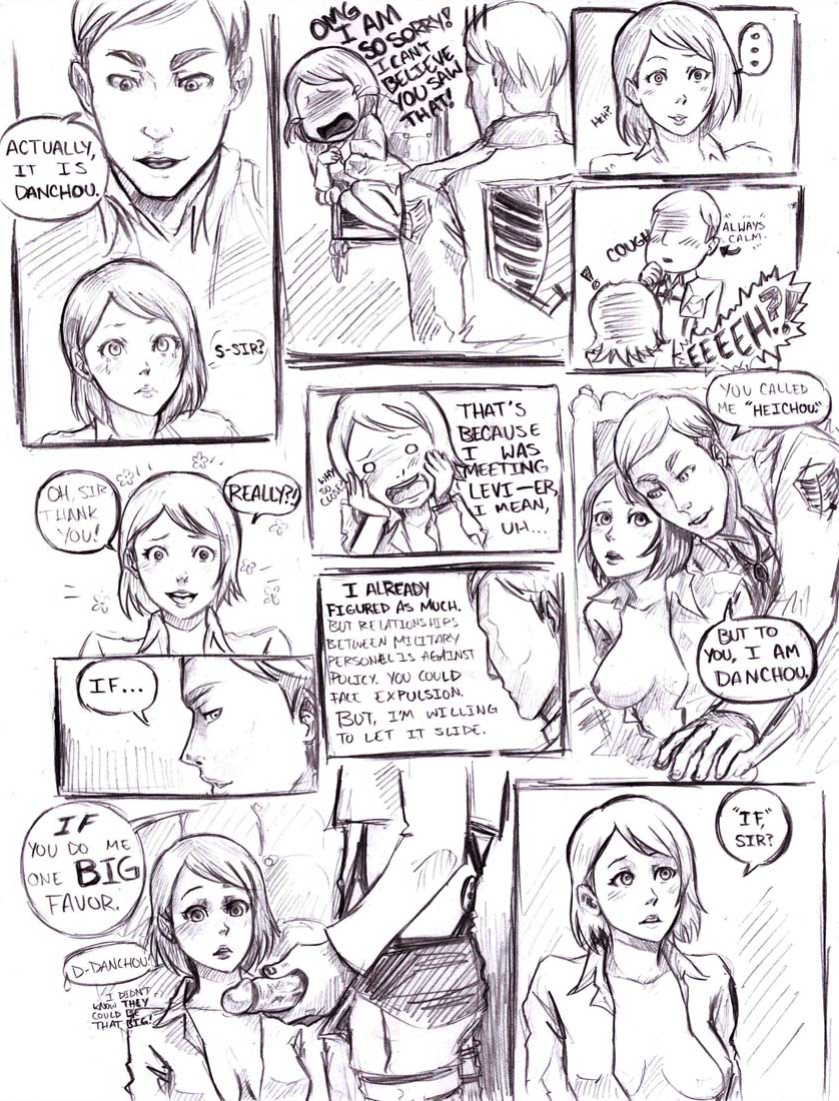 Shingeki no Kyojin Hentai Art by Theheroisme