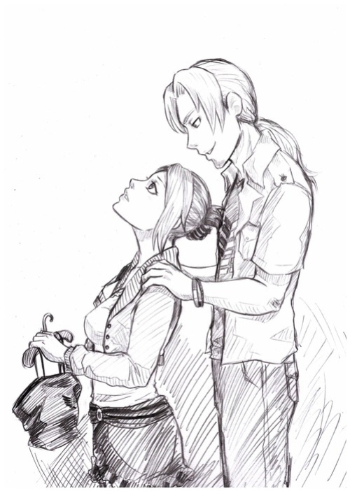 Shingeki no Kyojin Hentai Art by Theheroisme