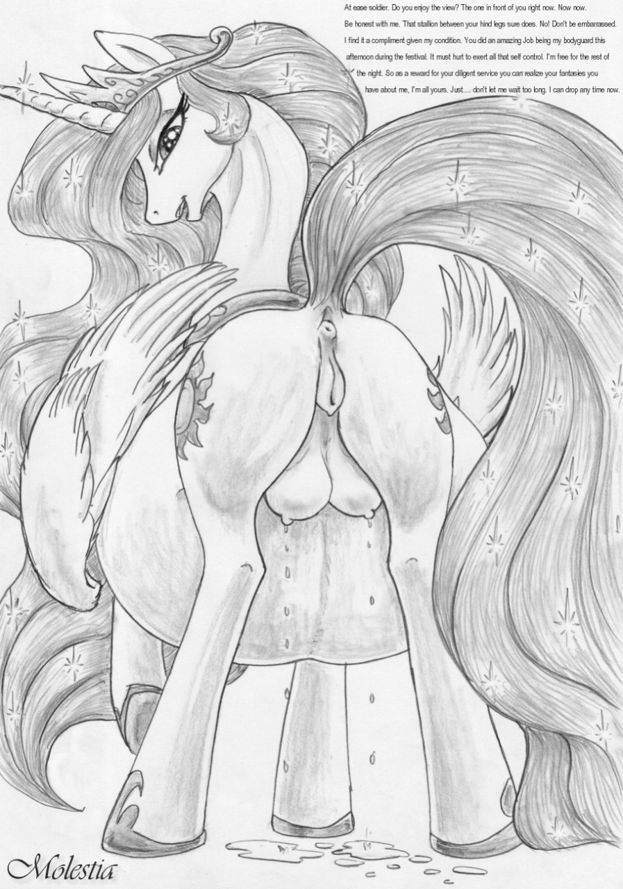 [leovictor64] My Homage To Princess Molestia (My Little Pony Friendship Is Magic)