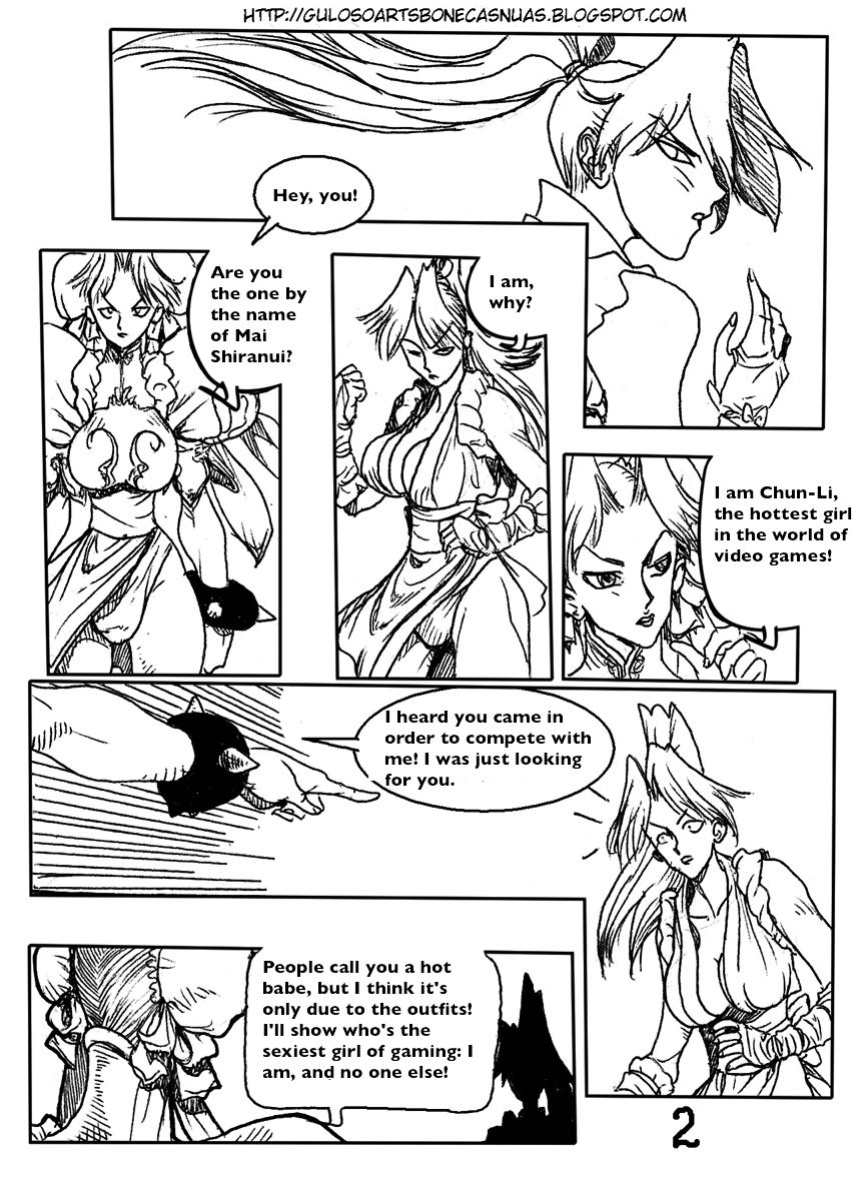 [Garoto Guloso] - Mai Vs. Chun-li (English, Re-translated)