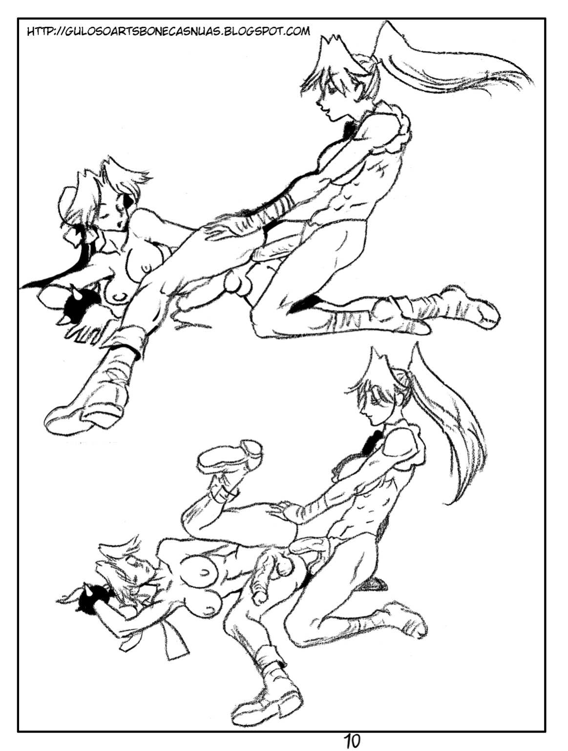 [Garoto Guloso] - Mai Vs. Chun-li (English, Re-translated)