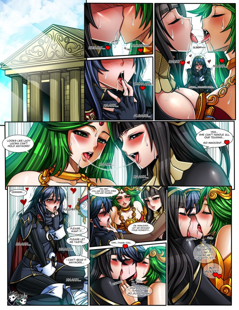 [jadenkaiba] Lucina's Private Lesson (Fire Emblem Awakening, Kid Icarus)