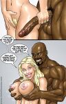 2 Hot Blondes Bet On Big Black Cocks