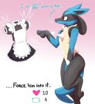 [Dripponi] Lucario Strip Game