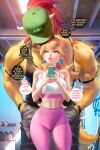 [Sakimichan] Princess Peach Gym Days