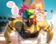[Sakimichan] Princess Peach Gym Days