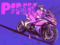 Pink Spider