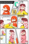 [Kitsune Youaki] Knuckles and Lara-Le's Shower (Sonic The Hedgehog)