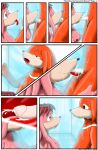 [Kitsune Youaki] Knuckles and Lara-Le's Shower (Sonic The Hedgehog)