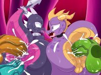 [Saurian] Spyro + Cynder Gangbang