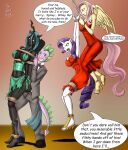 (kuroihoshi) "Greedy Dragon" comic + collored antro pics