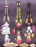 (kuroihoshi) "Greedy Dragon" comic + collored antro pics