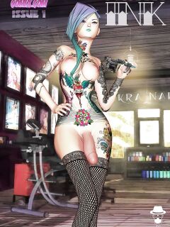 [TeaseComix (Dr Gasper)] Futanari Ink: Chapter #1 - Veronica Preview