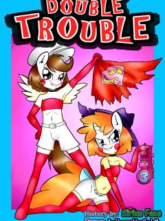 [AnibarutheCat] Double Trouble (My Little Pony Friendship is Magic, Batman Beyond)