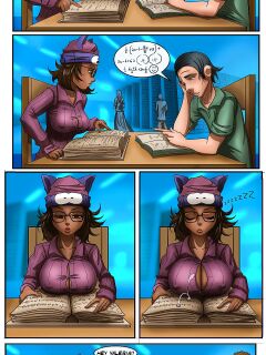 [gulavisual] Busty Nerd