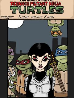 Teenage mutant Ninja Turtles: Karai versus Karai.