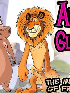 MADAGASCAR & THE KING LEON DRAWN SEX