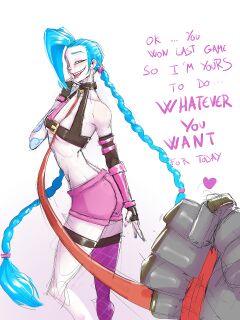 [Darkminou] Jinx mega booba skin