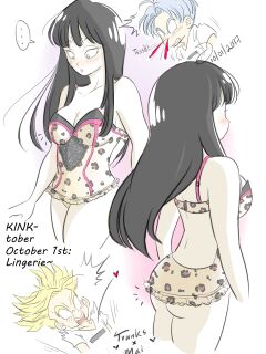 [Munchkin Kittyhams] KINKtober (Dragon Ball Super)