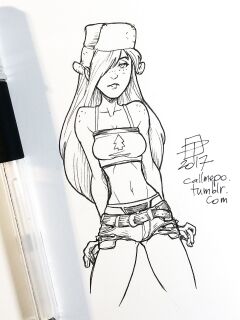 Callmepo - Short Shorts + Virgin Killer Sweater Preview