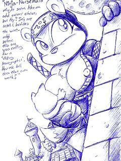 The Adventures of A Freelance Wet Nursemaid Ninja by drakefenwick