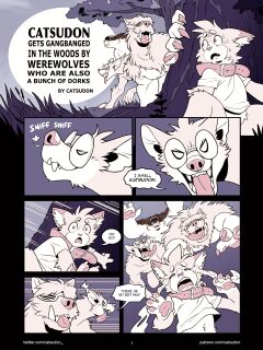 [Catsudon] Catsudon Gets Gang-banged In the Woods By Werewolves Who Are Also a Bunch of Dorks Preview