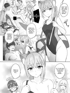 [Marugoshi] Shiroko to Mizugi Ecchi (Blue Archive) [SML]