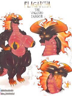 [ZeBlackBallD] Flagartha the Volcano Dragon