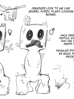 [lilmoonie] Creeper (Minecraft)