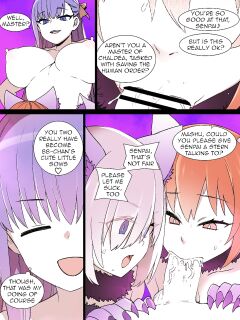 [kusayarou] FGO Brainwashing Singularity Gudako & Mashu Bimbofication (Pregnancy & Growth) Preview