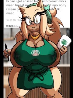 [DHX2KArtz] Desirée working at Starfucks I mean Starbucks! Preview